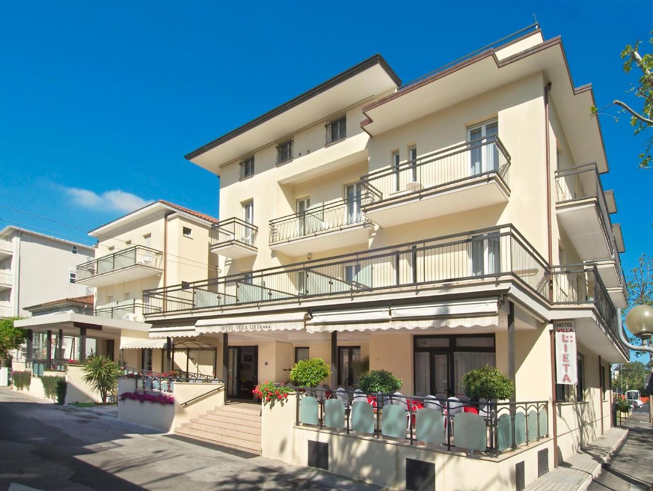 Hotel Villa Lieta Rimini Exterior foto